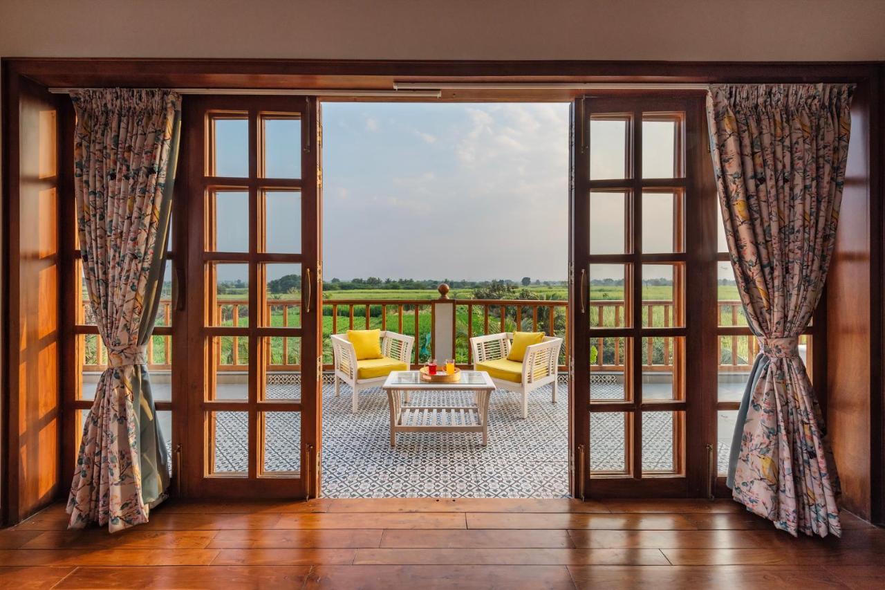 Saffronstays Happy Fields, Pune - Luxury Farmstay With Farm To Table Food Exterior foto